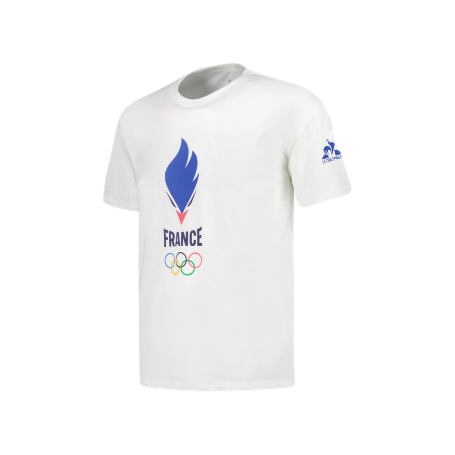 T-shirt Blanc Logo JO 2024