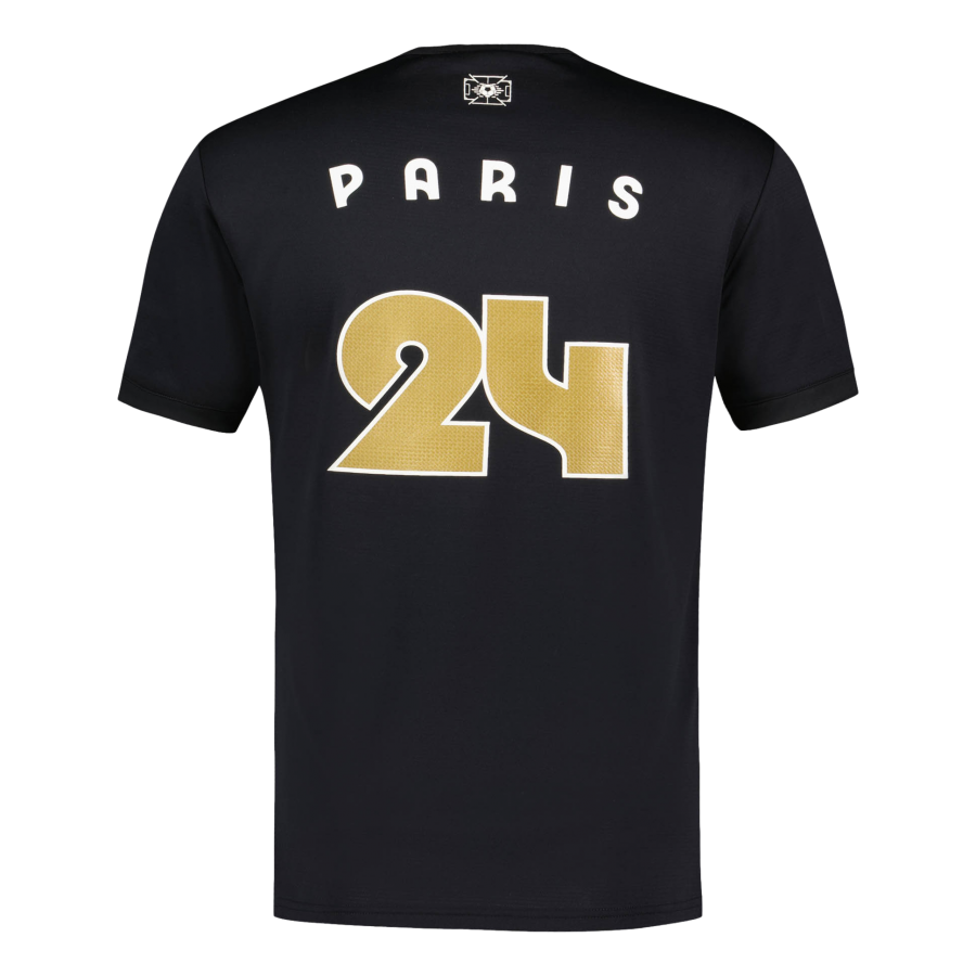 T-shirt Noir et Or Paris 2024