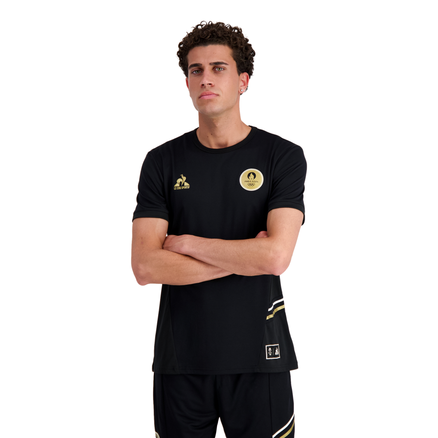 T-shirt Noir et Or Paris 2024