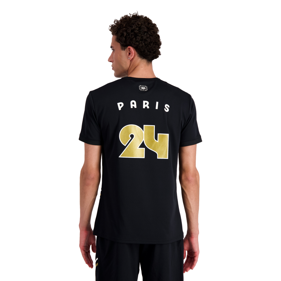 T-shirt Noir et Or Paris 2024