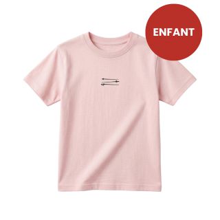 T-shirt ENFANT ROSE Duel et Courage