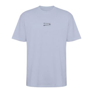 T-shirt Oversize BLEU CIEL Duel Courage