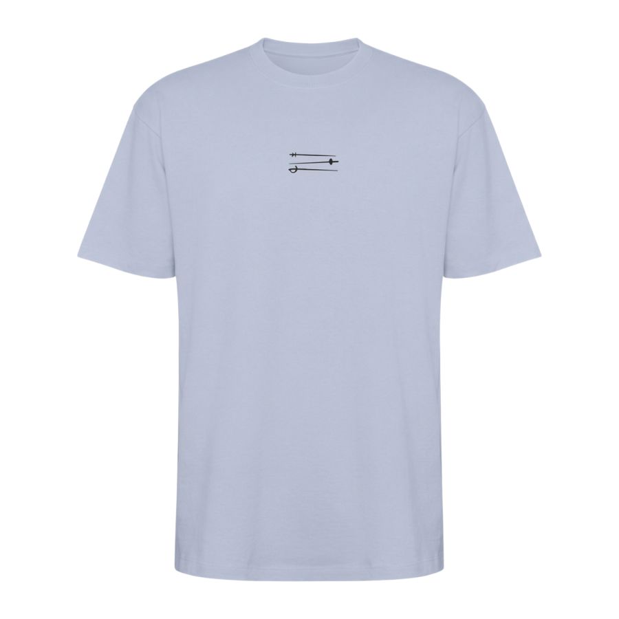 T-shirt Oversize BLEU CIEL Duel Courage