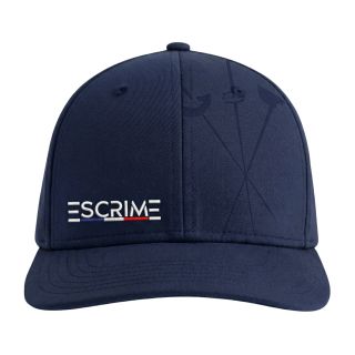 Casquette Supporter Escrime Bleu Marine