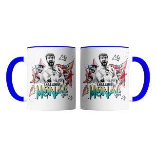 Mug Bicolore Affiche BLEU