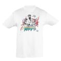 T-shirt BLANC Affiche Challenge Monal Enfant 