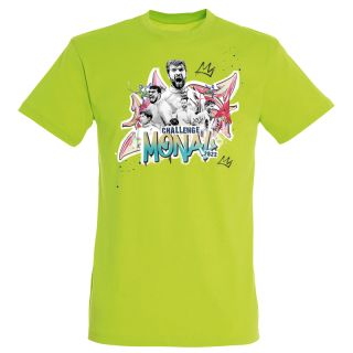 T-shirt VERT Affiche Challenge Monal