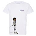 T-shirt Manga MYA Debout