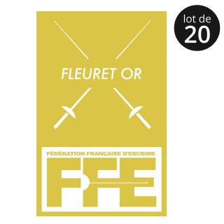 Écusson Fleuret Écusson Fleuret