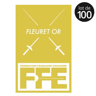 Écusson Fleuret Écusson Fleuret