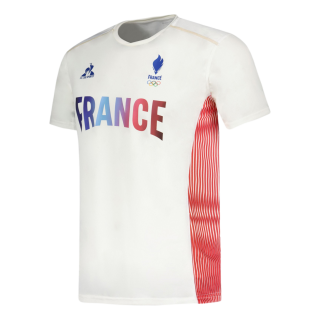 T-shirt d'Entraînement Blanc Officiel JO 2024